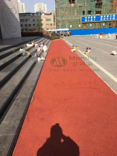 航天五一〇所 金银川路街道彩色路面