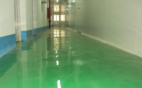 金银川路街道水性环氧底涂