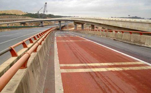 金银川路街道轻载防滑路面粘结材料