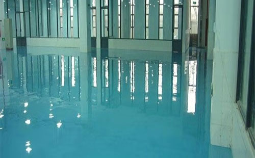 金银川路街道聚氨酯地坪系列