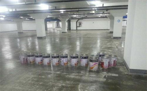 金银川路街道底涂