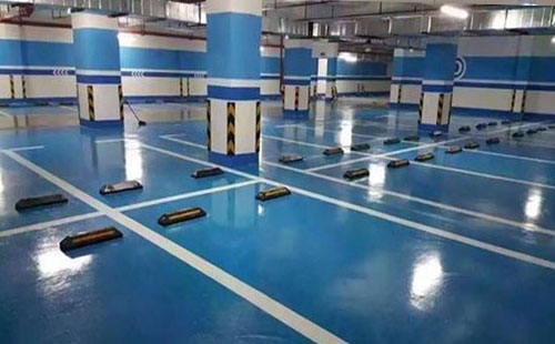 金银川路街道环氧面涂的作用