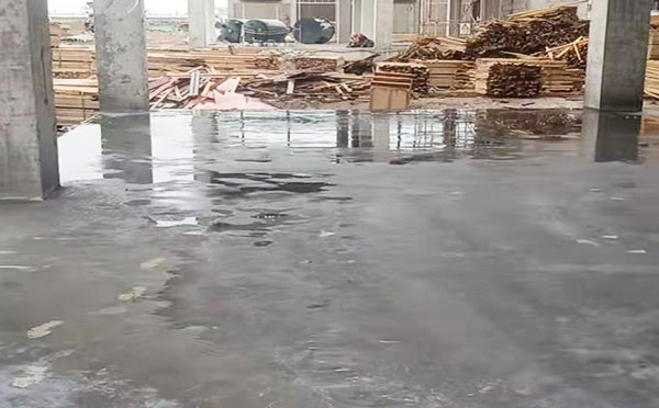 金银川路街道不发火地坪